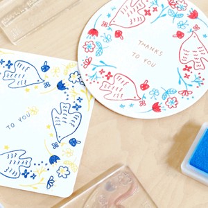 Stamp Clear Stamp Ornaments Made in Japan