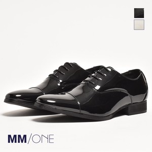 レースアップ ビジネスシューズ ストレートチップ 革靴 メンズ MPT123-1-KG [ MM/ONE / エムエムワン ]