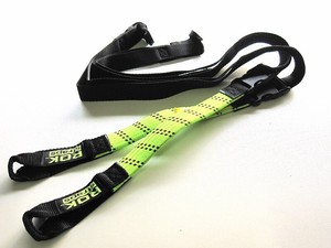 ROK straps ストレッチストラップ MCタイプ / グリーン&ブラック / 2本セット