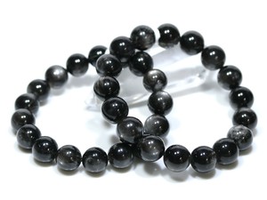☆高品質☆【ブレスレット】ブラックスターアクアマリン (3A) (約12.5〜13mm) 【天然石】