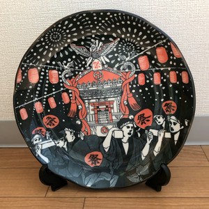 【祭り】大皿　全4形状（美濃焼・日本製・陶器）