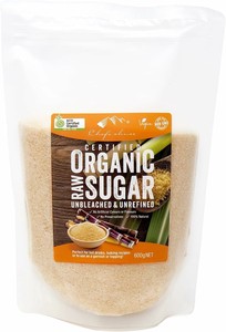 シェフズチョイス オーガニック ローシュガー 600g Organic Raw Sugar 未精製 未漂白 無添加