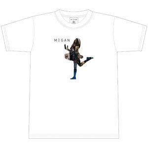 【Tシャツ】ミーガン Tシャツ 白 Mサイズ Lサイズ