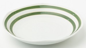 コローレ　皿大　緑