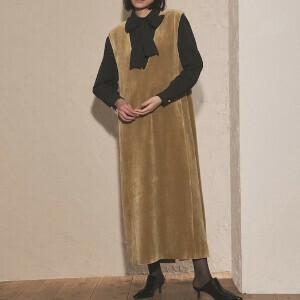 Casual Dress Long Dress V-Neck Velour