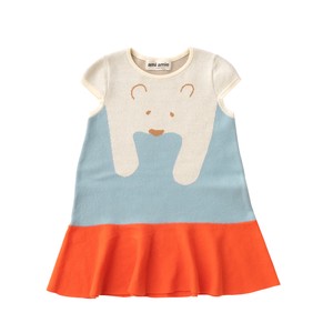 Kids' Cardigan/Bolero Jacket Knitted Animals Animal Spring/Summer One-piece Dress