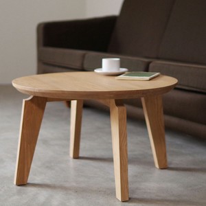 JS ROUNDTABLE テーブル　ローテーブル　コーヒーテーブル  木製　丸