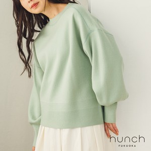Sweater/Knitwear Pullover Sweatlike Puff Sleeve 2023 New A/W