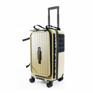 【siffler シフレ】アウトドアスーツケース Sサイズ ジッパー　キャンパーのためのキャンピングキャリー！