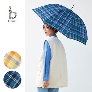 ≪2023秋冬≫【雨傘】長傘　マドラスチェック