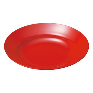 ［M］20cmラーメントレー（MW−32R） 赤［洗］　　【日本製　】