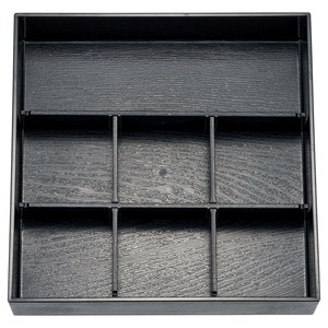 ［A］8.5寸松花堂用7つ仕切Aタイプ（大×2、中×2）　　【日本製　木製】