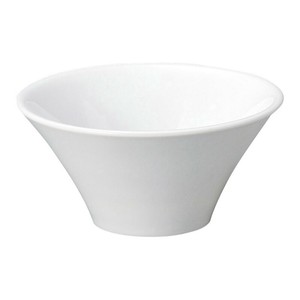 アリス白磁12cmボール　　【日本製　磁器】