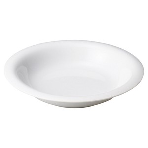ホワイトアルト21cmスープ　　【日本製　磁器】