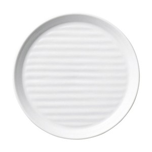 Small Plate Porcelain Stripe 16cm Made in Japan