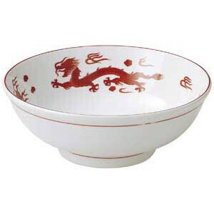 朱天竜7.0玉丼　　【日本製　磁器】