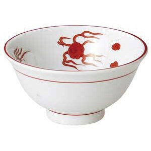 朱天竜3.6スープ碗　　【日本製　磁器】