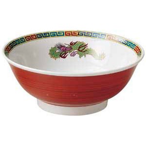 渕雷門三竜反高台6.8丼　　【日本製　磁器】