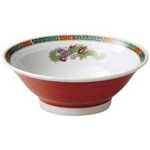 渕雷門三竜リム7.0丼　　【日本製　磁器】