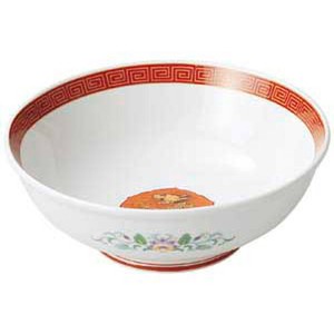 朱金雷門7.0玉丼　　【日本製　磁器】