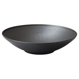 Donburi Bowl Porcelain black 23.5cm Made in Japan