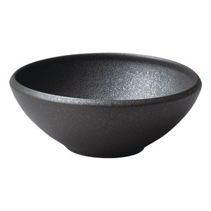 Donburi Bowl Porcelain black 12cm Made in Japan