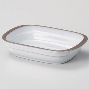 ホワイトグリルシェフグラタン　　【日本製　磁器】