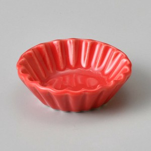 レッドベーキングカップ丸小　　【日本製　磁器】