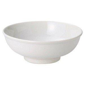 白中華玉渕8.0丼　　【日本製　磁器】