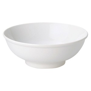 白中華玉渕7.0丼　　【日本製　磁器】