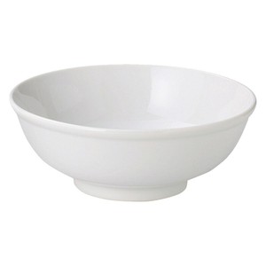 白中華玉渕6.5丼　　【日本製　磁器】