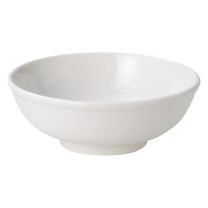白中華玉渕6.0丼　　【日本製　磁器】