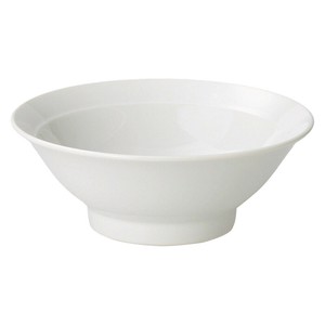 白中華7.0高台丼　　【日本製　磁器】