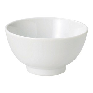 白中華丸菓子碗　　【日本製　磁器】