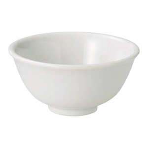 白中華厚口3.6スープ碗　　【日本製　磁器】