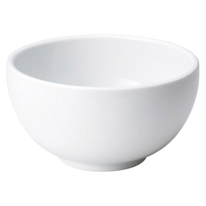 白中華5.0深口丼　　【日本製　磁器】