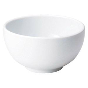 白中華4.6深口丼　　【日本製　磁器】