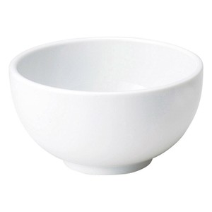 白中華3.8深口丼　　【日本製　磁器】