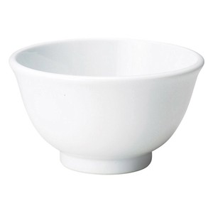 ニューチャイナ（白）白反深口5.0丼　　【日本製　磁器】