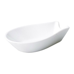 ニューチャイナ（白）白レンゲ中台　　【日本製　強化磁器】