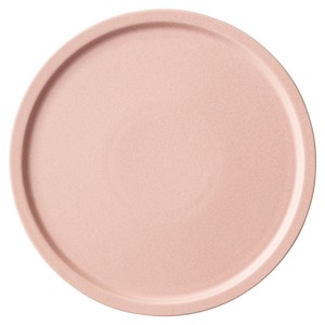 大餐盘/中餐盘 粉色 25cm 日本制造