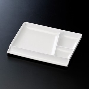 Divided Plate White 30cm NEW Made in Japan