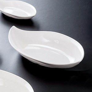 ［M］大葉盛鉢25cm　　【中国製 食洗機使用可能 軽量 破損に強い】