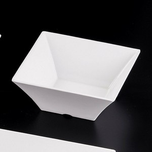 ［M］スクエアー盛鉢25cm　　【中国製 食洗機使用可能 軽量 破損に強い】
