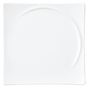 Main Plate Porcelain White Made in Japan