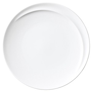 Main Plate Porcelain White Made in Japan