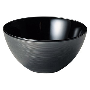 Donburi Bowl Porcelain black 15cm Made in Japan