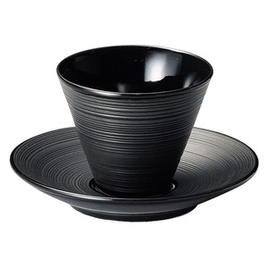 Donburi Bowl Porcelain black Made in Japan
