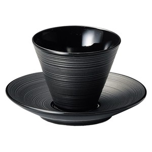 Donburi Bowl Porcelain black 6.5cm Made in Japan