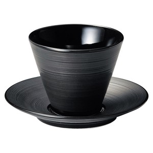 Donburi Bowl Porcelain black M Made in Japan